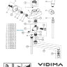 Сева-М смеситель для ванны, излив 320 мм., нп, хром Vidima B4132AA /BA023AA Сева-М смеситель для ванны, излив 320 мм., нп, хром Vidima B4132AA /BA023AA