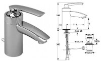 Премио смеситель для умывальника, хром, гибкая подводка Ideal Standard A5250AA