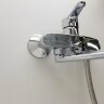 Видима Вэйв VIDIMA WAVE Настенный смеситель для ванны, излив 320 мм, без душевого шланга и лейки. BA417AA