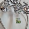 Ретро смеситель для ванны, короткий круглый излив, хром Vidima R1113AA / B9715AA	/BA128AA