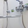ВидимаУно смеситель для ванны/душа, керамический переключатель, установка на стену, трубчатый поворотный излив 320мм, лейка 70мм, держатель, шланг 1500мм, хром BA240AA ВидимаУно смеситель для ванны/душа, керамический переключатель, установка на стену, трубчатый поворотный излив 320мм, лейка 70мм, держатель, шланг 1500мм, хром BA240AA