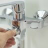 ВидимаУно смеситель для ванны/душа, керамический переключатель, установка на стену, трубчатый поворотный излив 320мм, лейка 70мм, держатель, шланг 1500мм, хром BA240AA ВидимаУно смеситель для ванны/душа, керамический переключатель, установка на стену, трубчатый поворотный излив 320мм, лейка 70мм, держатель, шланг 1500мм, хром BA240AA