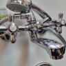 Ретро Смеситель для ванны, короткий излив, хром Vidima R1103AA B9714AA /BA127AA Ретро Смеситель для ванны, короткий излив, хром Vidima R1103AA B9714AA /BA127AA