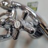 Ретро Смеситель для ванны, короткий излив, хром Vidima R1103AA B9714AA /BA127AA Ретро Смеситель для ванны, короткий излив, хром Vidima R1103AA B9714AA /BA127AA