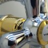 Ретро Смеситель для ванны, излив 320 мм, хром с золотом Vidima R1102LS /B9716LS /BA129LS Ретро Смеситель для ванны, излив 320 мм, хром с золотом Vidima R1102LS /B9716LS /BA129LS