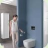 Интеллектуальный подвесной унитаз с функцией биде V-Care Comfort VITRA Metropole 5674B003-6104 Интеллектуальный подвесной унитаз с функцией биде V-Care Comfort VITRA Metropole 5674B003-6104