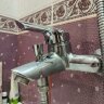 Сева Эко смеситель для ванны с аксессуарами, короткий излив, хром Vidima B7784AA