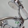 Ретро Смеситель для ванны, короткий излив, хром Vidima B1477AA / B9711AA /BA125AA Ретро Смеситель для ванны, короткий излив, хром Vidima B1477AA / B9711AA /BA125AA
