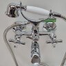 Ретро Смеситель для ванны, короткий излив, хром Vidima B1477AA / B9711AA /BA125AA Ретро Смеситель для ванны, короткий излив, хром Vidima B1477AA / B9711AA /BA125AA