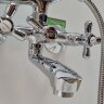 Ретро Смеситель для ванны, короткий излив, хром Vidima B1477AA / B9711AA /BA125AA Ретро Смеситель для ванны, короткий излив, хром Vidima B1477AA / B9711AA /BA125AA