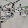 Ретро Смеситель для ванны, короткий излив, хром Vidima B1477AA / B9711AA /BA125AA Ретро Смеситель для ванны, короткий излив, хром Vidima B1477AA / B9711AA /BA125AA