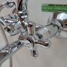 Ретро Смеситель для ванны, короткий излив, хром Vidima B1477AA / B9711AA /BA125AA Ретро Смеситель для ванны, короткий излив, хром Vidima B1477AA / B9711AA /BA125AA