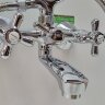 Ретро Смеситель для ванны, короткий излив, хром Vidima B1477AA / B9711AA /BA125AA Ретро Смеситель для ванны, короткий излив, хром Vidima B1477AA / B9711AA /BA125AA