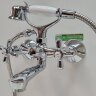 Ретро Смеситель для ванны, короткий излив, хром Vidima B1477AA / B9711AA /BA125AA Ретро Смеситель для ванны, короткий излив, хром Vidima B1477AA / B9711AA /BA125AA