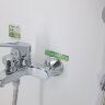 Видима Некст смеситель для ванны/душа, с керамическим переключателем, настенный, литой излив, новый керамический картридж IS 40 мм, металлическая рукоятка, хром VIDIMA BA371AA Видима Некст смеситель для ванны/душа, с керамическим переключателем, настенный, литой излив, новый керамический картридж IS 40 мм, металлическая рукоятка, хром VIDIMA BA371AA