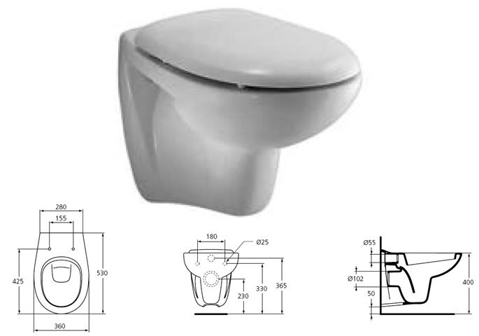 Океан унитаз подвесной, с сиденьем и крышкой, белый Ideal Standard W707301 Океан унитаз подвесной, с сиденьем и крышкой, белый Ideal Standard W707301