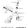 Сева II смеситель для душа без аксессуаров, хром Vidima B7765AA /BA048AA Сева II смеситель для душа без аксессуаров, хром Vidima B7765AA /BA048AA