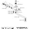 Сева II смеситель для ванны без аксессуаров, излив 400 мм, хром Vidima B7769AA /BA050AA Сева II смеситель для ванны без аксессуаров, излив 400 мм, хром Vidima B7769AA /BA050AA