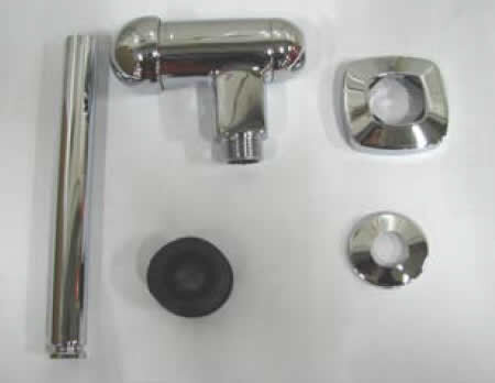 Кран для писсуара нажимной скрыт.подвод регул.напора, хром IDEAL STANDARD B6928AA