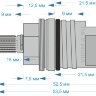 Кран-букса, керамика, 1/2", 20 шлицов, Германия VIDIMA, GROHE, IDEAL STANDARD FL964-636X1(1шт) Кран-букса, керамика, 1/2", 20 шлицов, Германия VIDIMA, GROHE, IDEAL STANDARD FL964-636X1(1шт)