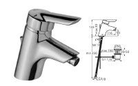 Сераплюс смеситель для биде, хром Ideal Standard B8206AA