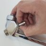 Излив плоский "S"-320 мм, "Сириус"(Форм, Логик, Дуо) с дивертером , аэратор, хром Vidima B960274AA