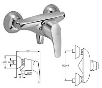 Сераспринт нью смеситель для душа без аксессуаров, хром Ideal Standard B3745AA
