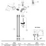 Стиль смеситель для кухни, литой излив, хром Vidima B2084AA/B9722AA	/BA140AA