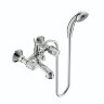 Флора смеситель для ванны, короткий круглый излив, хром Vidima R1907AA/B9729AA	/BA142AA