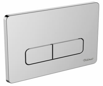 Панель слива двойная для инсталляции Vidima  , хром W3713AA