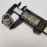 Переходник ниппель для короткого поворотного излива, M22 х1 , хром Vidima B961319AA