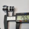 Переходник ниппель для трубчатого излива, M22 х1 , хром Vidima Nippel-22 и B960839A