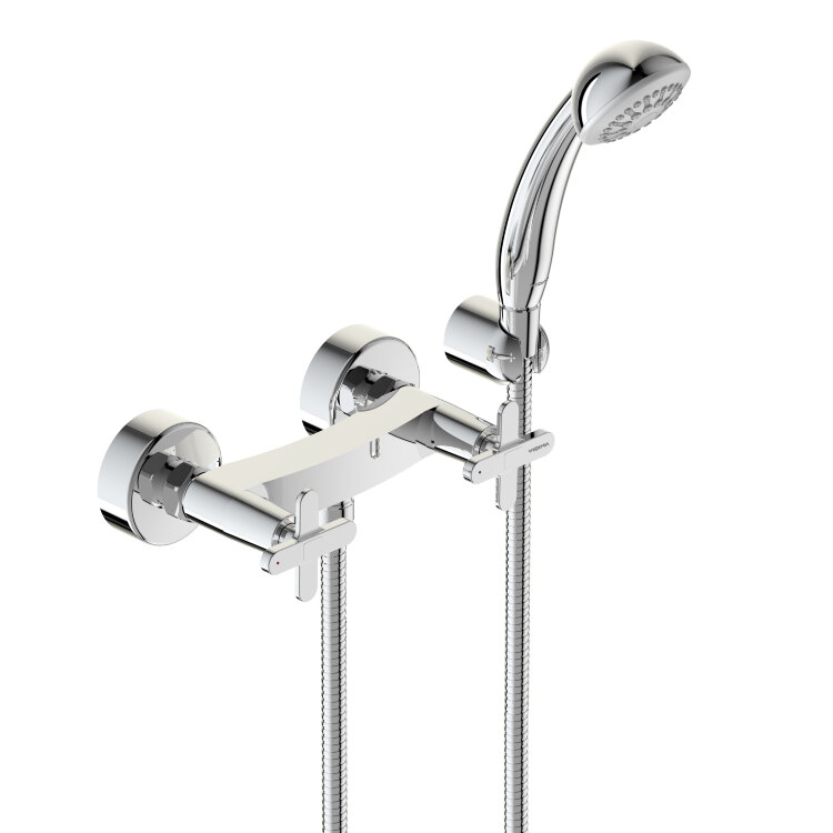 ВидимаАрт смеситель для душа (лейка 70мм, шланг 1500мм, держатель), хром VIDIMA BA327AA ВидимаАрт смеситель для душа (лейка 70мм, шланг 1500мм, держатель), хром VIDIMA BA327AA