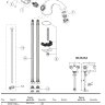 Вит Смеситель для умывальника, ?лягушка?- маленькая, хром Vidima B9745AA / R1504AA/ BA152AA Вит Смеситель для умывальника, ?лягушка?- маленькая, хром Vidima B9745AA / R1504AA/ BA152AA