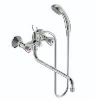 Дельта Cмеситель для ванны, излив 320 мм, хром Vidima R1601AA /B9739AA /BA149AA