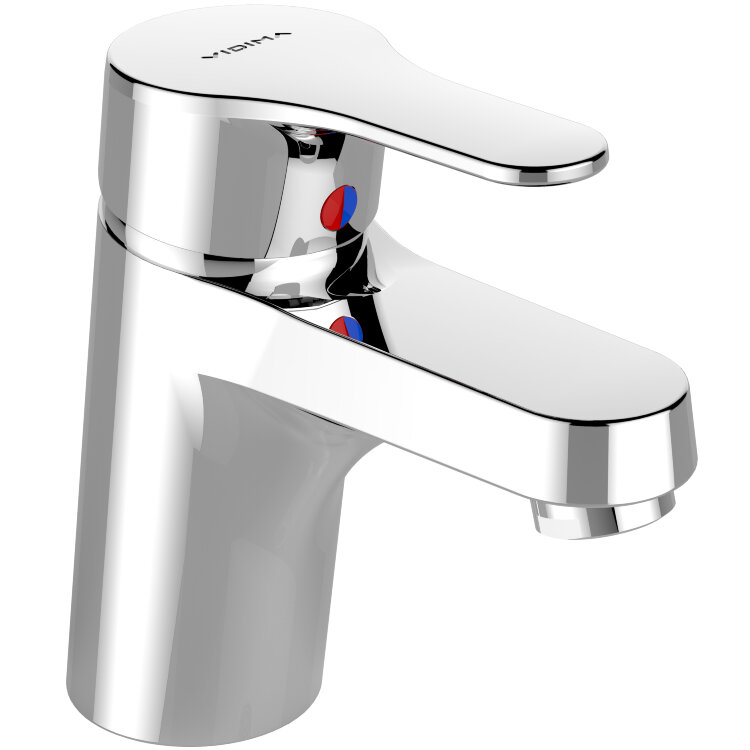 Видима Флоу смеситель для умывальника, хром Vidima Flow BA221AA