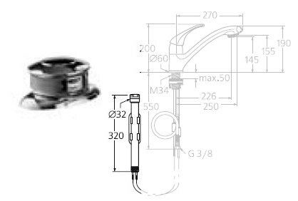 Фильтр КлеарТап Ideal Standard A963858NU